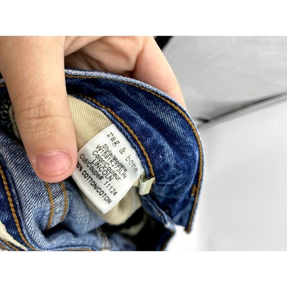 Rag & Bone distressed boyfriend Jeans - Picture 6 of 7